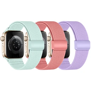 3 Pack Compatible with Kids Apple Watch Band 40/42/44/38/41/45/46mm | Stretchy Nylon Strap for Girls Boys Fits iWatch Series 11 10 9 8 7 6 5 4 3 2 1 SE3 SE2 SE, Solo Loop for Small Wrists 3 Pack Compatible with Kids Apple Watch Band 40/42/44/38/41/45/46mm | Stretchy Nylon Strap for Girls Boys Fits iWatch Series 11 10 9 8 7 6 5 4 3 2 1 SE3 SE2 SE, Solo Loop for Small Wrists