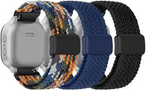 3 Pack Adjustable Braided Stretchy Solo Loop Compatible with Gizmo Watch 3 2 1/ Gabb Watch 3 2 1/ SyncUP/Cosmo JrTrack Kid Watch, 20mm Soft Breathable Kids Bands with Magnetic Buckle for Boys Girls 3 Pack Adjustable Braided Stretchy Solo Loop Compatible with Gizmo Watch 3 2 1/ Gabb Watch 3 2 1/ SyncUP/Cosmo JrTrack Kid Watch, 20mm Soft Breathable Kids Bands with Magnetic Buckle for Boys Girls
