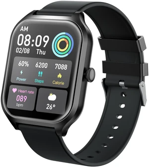 Smart Watch 2.01" AMOLED Display 10-Day Battery, BT Call & Text, Workout Modes, 24/7 HR BP O2 Sleep Mon, IP67 Waterproof, Fitness Tracker for Men and Women, Compatible with iOS/Android Smart Watch 2.01" AMOLED Display 10-Day Battery, BT Call & Text, Workout Modes, 24/7 HR BP O2 Sleep Mon, IP67 Waterproof, Fitness Tracker for Men and Women, Compatible with iOS/Android