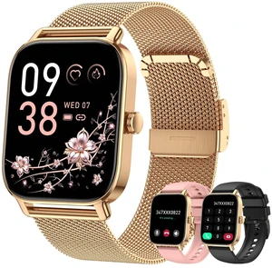 Smart Watch for Women Android/iPhone: Fitness Tracker Smart Watches Rose Gold IP68 Waterproof Bluetooth Calls Answer&Make 1.85" Smartwatch Activity Pedometer Heart Rate SpO2 Monitor 120+ Sports Model Smart Watch for Women Android/iPhone: Fitness Tracker Smart Watches Rose Gold IP68 Waterproof Bluetooth Calls Answer&Make 1.85" Smartwatch Activity Pedometer Heart Rate SpO2 Monitor 120+ Sports Model