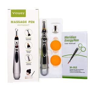 Electronic Acupuncture Pen, 3-in-1 Meridian Energy Pen for Pain Relief, Pain Relief Therapy, Electric Meridians Acupuncture Machine Electronic Acupuncture Pen, 3-in-1 Meridian Energy Pen for Pain Relief, Pain Relief Therapy, Electric Meridians Acupuncture Machine