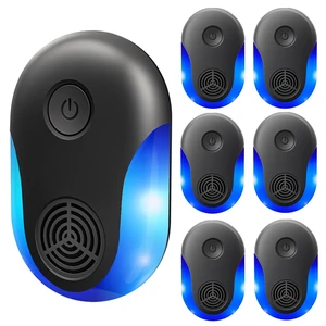 2026 Ultrasonic Repellent Indoor 6 Packs, Mouse Traps Insert Plug in, Insect, Roach, Rodent, Bugs, Ant, Mosquito, Mice, Spider Electronic Plug in Pest Control for House, Warehouse (6) 2026 Ultrasonic Repellent Indoor 6 Packs, Mouse Traps Insert Plug in, Insect, Roach, Rodent, Bugs, Ant, Mosquito, Mice, Spider Electronic Plug in Pest Control for House, Warehouse (6)