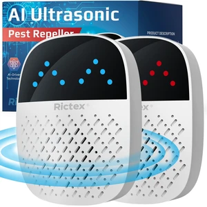 Ultrasonic Pest Plug-in: Mice & Rodent Repellent Indoor Electronic Rat Repellent for Home, Get Rid of Roaches, Bugs, Mosquitoes, Ants & Flies Safe & Humane, 2-Pack, Patent Pending Ultrasonic Pest Plug-in: Mice & Rodent Repellent Indoor Electronic Rat Repellent for Home, Get Rid of Roaches, Bugs, Mosquitoes, Ants & Flies Safe & Humane, 2-Pack, Patent Pending