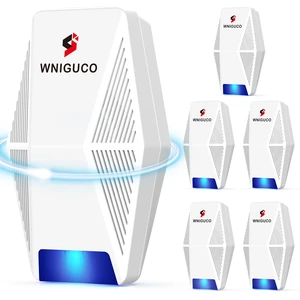 Pest Control Repeller, Electronic Plug in Pest Control Indoor for Bug and Rodent Mice Insects Ant Mosquito Spider Roach (6 Pack) Pest Control Repeller, Electronic Plug in Pest Control Indoor for Bug and Rodent Mice Insects Ant Mosquito Spider Roach (6 Pack)