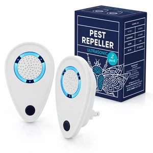 Ultrasonic Pest Repeller for Mice, Rats and Insects, Plug-in, 2 Pack | An electric ultrasound repellent: home deterrent for mosquito, roach, rodent, bat, bee, wasp, tick, mole and earwig. Ultrasonic Pest Repeller for Mice, Rats and Insects, Plug-in, 2 Pack | An electric ultrasound repellent: home deterrent for mosquito, roach, rodent, bat, bee, wasp, tick, mole and earwig.