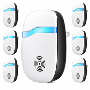 (2026 Upgraded) Ultrasonic Pest Indoor Repeller - Stronger Driving Force, Repellent for Mouse, Rats, Roaches, Bugs, Ants, Spiders, Plug-in Control Device, Silent Home (6 Pack) (2026 Upgraded) Ultrasonic Pest Indoor Repeller - Stronger Driving Force, Repellent for Mouse, Rats, Roaches, Bugs, Ants, Spiders, Plug-in Control Device, Silent Home (6 Pack)