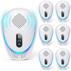 2026 Upgraded Ultrasonic Pest Repeller, 6 Pack Plug-in Indoor Device with 3 Adjustable Modes for Mouse, Roaches, Spiders, Ants and Mosquitoes, Home Use 2026 Upgraded Ultrasonic Pest Repeller, 6 Pack Plug-in Indoor Device with 3 Adjustable Modes for Mouse, Roaches, Spiders, Ants and Mosquitoes, Home Use
