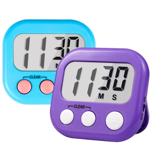 Timer for Kids Digital Kitchen Timers for Cooking- 2 Pack Blue Purple | Countdown Timer for Classroom Study Exercise Teacher Supplies, Strong Magnetic, Loud Alarm, Large Screen, Fast Reset, Memory Timer for Kids Digital Kitchen Timers for Cooking- 2 Pack Blue Purple | Countdown Timer for Classroom Study Exercise Teacher Supplies, Strong Magnetic, Loud Alarm, Large Screen, Fast Reset, Memory