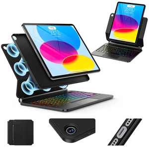 for iPad 11th /10th Generation Case with Keyboard, Portrait/Landscape | Magic KeyboardBacklit & Multi-Touch Trackpad, Detachable Case & Stain-Resistant Leather for iPad A16 &10th Gen 10.9 inch for iPad 11th /10th Generation Case with Keyboard, Portrait/Landscape | Magic KeyboardBacklit & Multi-Touch Trackpad, Detachable Case & Stain-Resistant Leather for iPad A16 &10th Gen 10.9 inch