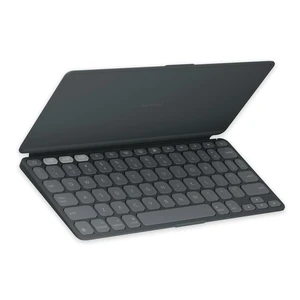 Keys-to-Go Bluetooth Keyboard for iPhone, iPad, Mac - Graphite | Built-in cover, compact Bluetooth design, ideal for iPad, iPhone, Mac, and Apple TV, easily switch between devices Keys-to-Go Bluetooth Keyboard for iPhone, iPad, Mac - Graphite | Built-in cover, compact Bluetooth design, ideal for iPad, iPhone, Mac, and Apple TV, easily switch between devices