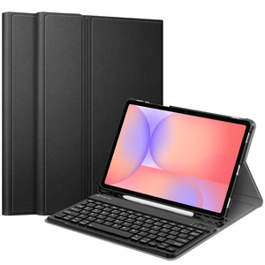 Keyboard Case for Samsung Galaxy Tab S10 Lite/S10 FE/S9 FE 5G 10.9" | 3 Adjustable Angles, Detachable Bluetooth Keyboard, Dual Protection, S Pen Holder, Work, Study & Travel, Black Keyboard Case for Samsung Galaxy Tab S10 Lite/S10 FE/S9 FE 5G 10.9" | 3 Adjustable Angles, Detachable Bluetooth Keyboard, Dual Protection, S Pen Holder, Work, Study & Travel, Black
