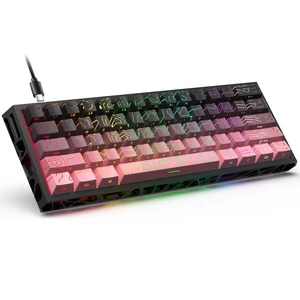 60% Mechanical Gaming Keyboard, FullKey HotSwap DIY Custom Keyboard, 16 RGB Backlight Modes, Compact Portable Layout, Detachable USBC Cable for Gaming & Office Use, Black 60% Mechanical Gaming Keyboard, FullKey HotSwap DIY Custom Keyboard, 16 RGB Backlight Modes, Compact Portable Layout, Detachable USBC Cable for Gaming & Office Use, Black