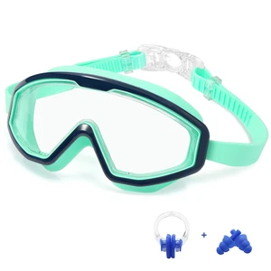 Kids Swim Goggles, Wide View Anti-Fog & Pool Water Large Frame UV Protection Swimming Goggles for Boys and Girls-Light Green Kids Swim Goggles, Wide View Anti-Fog & Pool Water Large Frame UV Protection Swimming Goggles for Boys and Girls-Light Green