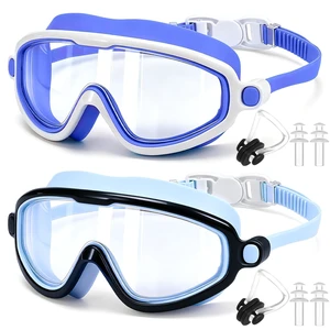 Anti-Fog Wide View Swimming Goggles for kids (black,blue) | Swim Goggles 2 Pack Anti-Fog Wide View Swimming Goggles for kids 3-15 Youth Boys Girls Toddler Anti-Fog Wide View Swimming Goggles for kids (black,blue) | Swim Goggles 2 Pack Anti-Fog Wide View Swimming Goggles for kids 3-15 Youth Boys Girls Toddler