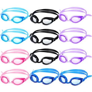 12 Pairs Kids Swimming Goggles No Leaking Swim Goggles Wide View Swim Glasses for Youth Children and Teens from 6 to 14 Years Old, Waterproof and Clear Vision, Random Color 12 Pairs Kids Swimming Goggles No Leaking Swim Goggles Wide View Swim Glasses for Youth Children and Teens from 6 to 14 Years Old, Waterproof and Clear Vision, Random Color