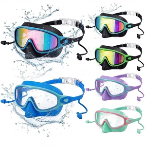 6 Pack Kids Swim Goggles with Nose Cover for Kids Youth 8-14 | Wide View Anti Fog UV, No Leaking Dive Masks with Ear Plugs, Comfortable Pool Swimming Gear, Multicolor 6 Pack Kids Swim Goggles with Nose Cover for Kids Youth 8-14 | Wide View Anti Fog UV, No Leaking Dive Masks with Ear Plugs, Comfortable Pool Swimming Gear, Multicolor