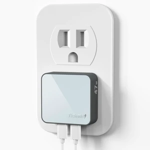 Flat USB C Wall Charger, 47W Dual Ports USB C Charger Block, PPS Fast Charging Wall Plug for iPhone 17/17 Pro/17 Pro Max, Galaxy, MacBook Air, iPad, AirPods and More Flat USB C Wall Charger, 47W Dual Ports USB C Charger Block, PPS Fast Charging Wall Plug for iPhone 17/17 Pro/17 Pro Max, Galaxy, MacBook Air, iPad, AirPods and More