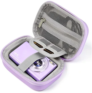 Digital Camera Case for KODAK PIXPRO FZ55/FZ45,SD Card Slots, Purple | Small Cute Travel Carrying Protective Camera Case Bag for CAMKORY DC403 FHD 1080P/Canon IXUS 285 HS/STUOGYUM DC402-AF Digital Camera Case for KODAK PIXPRO FZ55/FZ45,SD Card Slots, Purple | Small Cute Travel Carrying Protective Camera Case Bag for CAMKORY DC403 FHD 1080P/Canon IXUS 285 HS/STUOGYUM DC402-AF