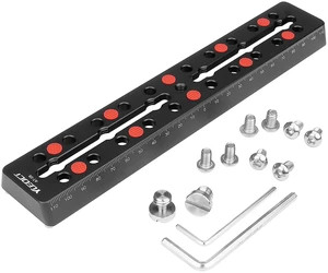230mm/9.05" Telescope Rail Bar Vixen Style Dovetail Mounting Plate | with M6 1/4" 3/8" Camera Screw for Telescope Saddle Mount Base OTA Equatorial Head Tripod Adapter Sky Astrophotography 230mm/9.05" Telescope Rail Bar Vixen Style Dovetail Mounting Plate | with M6 1/4" 3/8" Camera Screw for Telescope Saddle Mount Base OTA Equatorial Head Tripod Adapter Sky Astrophotography