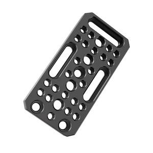 3.94"/100mm Camera Cheese Plate with 1/4-20 & 3/8-16 Threads | Camera Rig Plate,Mount Camera Cage,Magic Arm,Battery Box or LED lights and other Camera Accessories 3.94"/100mm Camera Cheese Plate with 1/4-20 & 3/8-16 Threads | Camera Rig Plate,Mount Camera Cage,Magic Arm,Battery Box or LED lights and other Camera Accessories