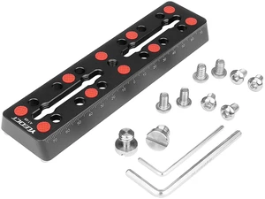 160mm/6.3" Telescope Rail Bar Vixen Style Dovetail Mounting Plate | with M6 1/4" 3/8" Camera Screw for Telescope Saddle Mount Base OTA Equatorial Head Tripod Adapter Sky Astrophotography 160mm/6.3" Telescope Rail Bar Vixen Style Dovetail Mounting Plate | with M6 1/4" 3/8" Camera Screw for Telescope Saddle Mount Base OTA Equatorial Head Tripod Adapter Sky Astrophotography