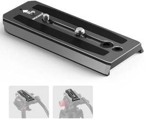 501PL Tripod Fluid Head Quick Release Camera Mounting Plate, QR5 | With 1/4" and 3/8" Screws, Anti Off Pin, for GM001 GM002 GM006 Fluid Heads 501PL Tripod Fluid Head Quick Release Camera Mounting Plate, QR5 | With 1/4" and 3/8" Screws, Anti Off Pin, for GM001 GM002 GM006 Fluid Heads