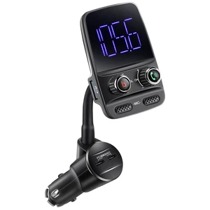 Upgraded Bluetooth 5.4 FM Transmitter for Car, PD 30W Fast Charging | Bluetooth Car Adapter, Wireless FM Transmitter Radio Adapter with Bass EQ,LED Display, Hands-Free Calling,Dual USB-C & USB-A Upgraded Bluetooth 5.4 FM Transmitter for Car, PD 30W Fast Charging | Bluetooth Car Adapter, Wireless FM Transmitter Radio Adapter with Bass EQ,LED Display, Hands-Free Calling,Dual USB-C & USB-A
