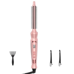 Curling Brush, 1/2 inch Heated Round Brush | Thermal brush without hair dryer curling iron and wand styling tool Curling Brush, 1/2 inch Heated Round Brush | Thermal brush without hair dryer curling iron and wand styling tool