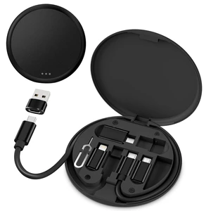 Multi USB C Adapter Cable Kit,Portable Travel USB Adapter Set | (6 in 1) Portable Travel Case,1FT 100W Charging cord,USB3.2 OTG,USBC to iOS Micro converter for iPhone Dou 18 Pro,Samsung S25 Multi USB C Adapter Cable Kit,Portable Travel USB Adapter Set | (6 in 1) Portable Travel Case,1FT 100W Charging cord,USB3.2 OTG,USBC to iOS Micro converter for iPhone Dou 18 Pro,Samsung S25