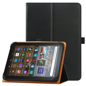 Universal Case for 7 inch 8 inch Tablet, Folio Protective Cover for 7" 8" Touchscreen Tablet, with Adjustable Fixing Silicon Band and Stand (Black) Universal Case for 7 inch 8 inch Tablet, Folio Protective Cover for 7" 8" Touchscreen Tablet, with Adjustable Fixing Silicon Band and Stand (Black)