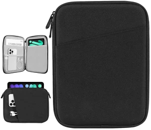 8-9 Inch Tablet Sleeve Bag Carrying Case, Black | Fits iPad mini 7th/6th 8.3", iPad mini 7.9", Galaxy Tab A7 Lite/A9 8.7", Remarkable Paper Pro Move 7.3" 2025, Tab M9/M8 8-9 Inch Tablet Sleeve Bag Carrying Case, Black | Fits iPad mini 7th/6th 8.3", iPad mini 7.9", Galaxy Tab A7 Lite/A9 8.7", Remarkable Paper Pro Move 7.3" 2025, Tab M9/M8