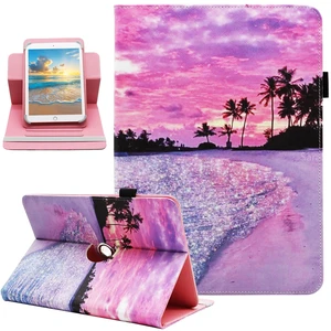 Universal 7 8 Inch Android Tablet Case Cover | for All 7.0 - 8.5 Inch Tablet, PU Leather Folio Stand Cover, 360 Degree Rotating, Multi-Angle Viewing Stand Universal 7 8 Inch Android Tablet Case Cover | for All 7.0 - 8.5 Inch Tablet, PU Leather Folio Stand Cover, 360 Degree Rotating, Multi-Angle Viewing Stand