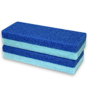 Foot Exfoliator File Pumice Scrubber Sponge Pedicure Tool, 2pcs | Salon Foot Scrub Pads, Pedi Exfoliating Kit, Gentle Hard Skin Callus Remover Foot Exfoliator File Pumice Scrubber Sponge Pedicure Tool, 2pcs | Salon Foot Scrub Pads, Pedi Exfoliating Kit, Gentle Hard Skin Callus Remover