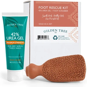 Callus Remover Gel + Foot Scrubber Kit - Pedicure Tools for Dry Cracked Heels Callus Remover Gel + Foot Scrubber Kit - Pedicure Tools for Dry Cracked Heels