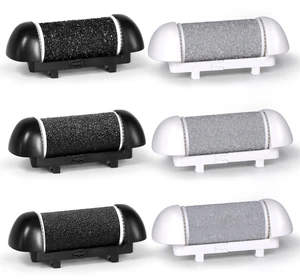 6 Pack Replacement Roller Refill Heads for Electric Foot Callus Remover, Electric Pedicure Tools Refill Heads with Extra, Regular, Fine Coarse 2 Each, Foot File Refill Roller 6 Pack Replacement Roller Refill Heads for Electric Foot Callus Remover, Electric Pedicure Tools Refill Heads with Extra, Regular, Fine Coarse 2 Each, Foot File Refill Roller