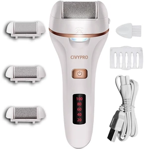 Electric Callus Remover for Feet, Long Service Time Foot Scrubber, Rechargeable Electronic Foot Files, Professional Pedicure Tools Pedicure Kit Feet Care for Crack Heel, Women Gift (White) Electric Callus Remover for Feet, Long Service Time Foot Scrubber, Rechargeable Electronic Foot Files, Professional Pedicure Tools Pedicure Kit Feet Care for Crack Heel, Women Gift (White)
