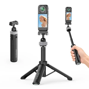 MT95 Mini Tripod Selfie Stick for Insta360 X5/X4/Ace Pro 2 | Magnetic Quick Release, Dual 360° Ball Head, 3-in-1 Selfie Stick Tripod Stand, Lightweight Pocket Size MT95 Mini Tripod Selfie Stick for Insta360 X5/X4/Ace Pro 2 | Magnetic Quick Release, Dual 360° Ball Head, 3-in-1 Selfie Stick Tripod Stand, Lightweight Pocket Size