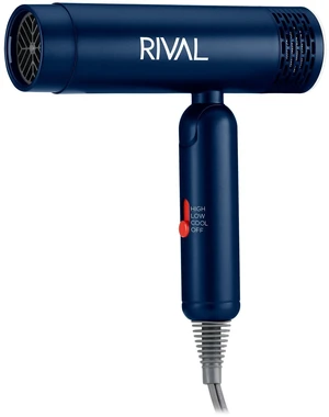 Rival Foldable Hair Dryer, 3 Heat & 2 Speed, Ionic Ceramic | Foldable Lightweight Design, 3 heat/2 Speed Settings, Concentrator & Diffuser, Removable filter, 9-ft cord Rival Foldable Hair Dryer, 3 Heat & 2 Speed, Ionic Ceramic | Foldable Lightweight Design, 3 heat/2 Speed Settings, Concentrator & Diffuser, Removable filter, 9-ft cord