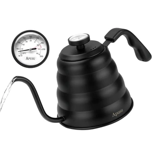 Tea Kettle For Stovetop,Gooseneck Pour Over Kettle,Thermometer,40oz,Black | Tea Kettle,Stainless Steel Induction Stove Top Kettle,Coffee pot,1.2L,1.3QT Tea Kettle For Stovetop,Gooseneck Pour Over Kettle,Thermometer,40oz,Black | Tea Kettle,Stainless Steel Induction Stove Top Kettle,Coffee pot,1.2L,1.3QT