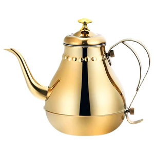 Royal Gooseneck Tea Kettle Stainless Steel Large Capacity Multi-Functional Coffee Pot with Built-in Strainer Royal Gooseneck Tea Kettle Stainless Steel Large Capacity Multi-Functional Coffee Pot with Built-in Strainer