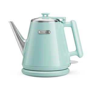 Electric Kettle, 1L/34oz Small Tea Kettle - Mint Green | 800W Fast Boil, 304 Stainless Steel Interior, Double-Wall Cool Touch, Gooseneck Spout, Auto Shut-Off, BPA-Free Cordless, Home Electric Kettle, 1L/34oz Small Tea Kettle - Mint Green | 800W Fast Boil, 304 Stainless Steel Interior, Double-Wall Cool Touch, Gooseneck Spout, Auto Shut-Off, BPA-Free Cordless, Home