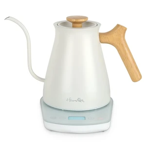 Gooseneck Electric Kettle, 0.8L, 1°F Control, Brew Timer | 120-Min Keep Warm, 104203°F Control, Built-In Brew Timer, SUS304 Stainless Steel, Wood-Accent Handle for Pour-Over Coffee Gooseneck Electric Kettle, 0.8L, 1°F Control, Brew Timer | 120-Min Keep Warm, 104203°F Control, Built-In Brew Timer, SUS304 Stainless Steel, Wood-Accent Handle for Pour-Over Coffee