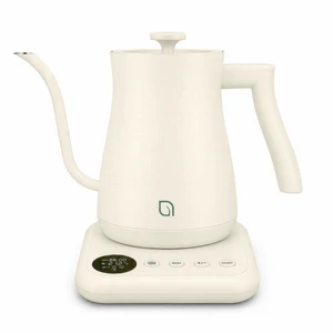 ECO SERIES Gooseneck Electric Kettle with 5 Temperature Presets and Keep Warm Feature, 0.8L Pour Over Kettle for Coffee & Tea 1200W Quick Heating with 100% Stainless Steel Interior Water Heater ECO SERIES Gooseneck Electric Kettle with 5 Temperature Presets and Keep Warm Feature, 0.8L Pour Over Kettle for Coffee & Tea 1200W Quick Heating with 100% Stainless Steel Interior Water Heater