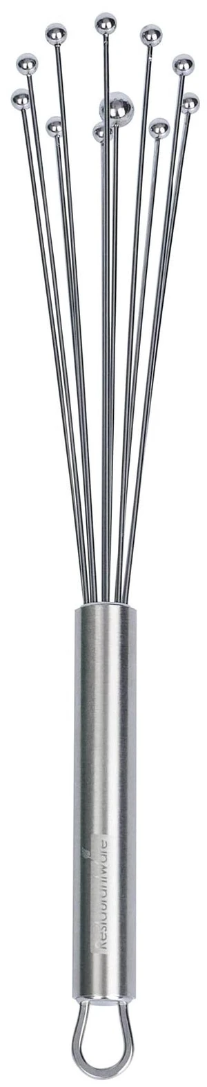 10.5 in Stainless Steel Ball Whisk - German Standard Egg Beater with Ergonomic Handle, Dishwasher Safe - Manual Mixer Cooking Whisk for Baking, Stirring, Sauces, Beating 10.5 in Stainless Steel Ball Whisk - German Standard Egg Beater with Ergonomic Handle, Dishwasher Safe - Manual Mixer Cooking Whisk for Baking, Stirring, Sauces, Beating