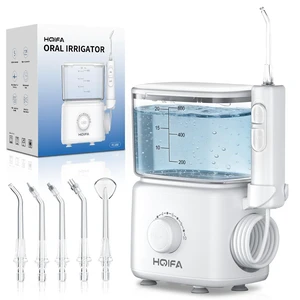Water Dental Flosser, 600ML Large Water Tank Oral Irrigator for Teeth | 10 Modes & 5 Jet Tips, IPX7 Waterproof Teeth Cleaner for Braces, Plaque Removal & Gum Health, Braces, Sensitive Gums, Family Water Dental Flosser, 600ML Large Water Tank Oral Irrigator for Teeth | 10 Modes & 5 Jet Tips, IPX7 Waterproof Teeth Cleaner for Braces, Plaque Removal & Gum Health, Braces, Sensitive Gums, Family