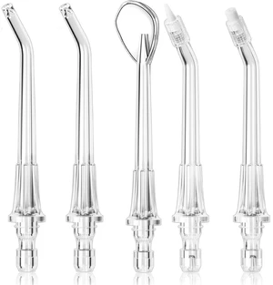 Water Dental Flosser Replacement Heads Oral Irrigator Refill Heads Jet Tips 5 Pieces: Only Compatible for Onlyone Water Dental Flosser Water Dental Flosser Replacement Heads Oral Irrigator Refill Heads Jet Tips 5 Pieces: Only Compatible for Onlyone Water Dental Flosser