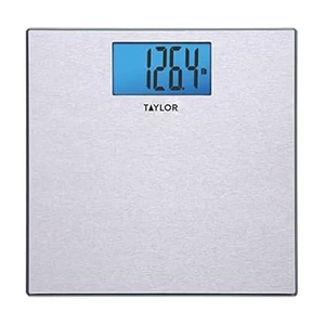 Digital Scales for Body Weight, 400 LB Capacity, Unique Blue LCD, Auto on and Off Scale, 11.8 x 11.8Inches, Stainless Steel Digital Scales for Body Weight, 400 LB Capacity, Unique Blue LCD, Auto on and Off Scale, 11.8 x 11.8Inches, Stainless Steel