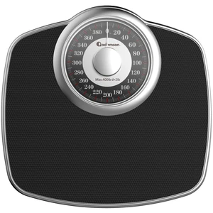 A25 Analog Bathroom Scale, Anti-Skid Surface, High Precision, Up to 400 lb | Compact Platform with Clear 5 Point 3 Inch Dial for Quick, Accurate Readings - Silver A25 Analog Bathroom Scale, Anti-Skid Surface, High Precision, Up to 400 lb | Compact Platform with Clear 5 Point 3 Inch Dial for Quick, Accurate Readings - Silver
