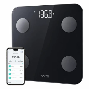 Scale S Smart Scale for Body Weight, BMI & Body Fat, 400 lbs, Black | Bluetooth Digital Bathroom Scale with 12 Metrics, Syncs with Fitness Apps, Heart Rate Tracking, Smart User Recognition Scale S Smart Scale for Body Weight, BMI & Body Fat, 400 lbs, Black | Bluetooth Digital Bathroom Scale with 12 Metrics, Syncs with Fitness Apps, Heart Rate Tracking, Smart User Recognition