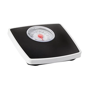 Analog Bathroom Scale for Body Weight, 330 lb Capacity, Non-Slip Mat | Durable construction, easy-to-read digital display, classic analog dial Analog Bathroom Scale for Body Weight, 330 lb Capacity, Non-Slip Mat | Durable construction, easy-to-read digital display, classic analog dial
